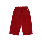 CORDUROY GIRLY PANTS CHERRY