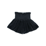 VELVET SKIRT-SHORT - WHALE