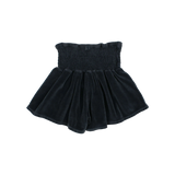VELVET SKIRT-SHORT - WHALE