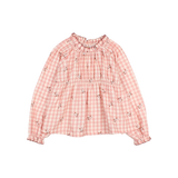 VICHY BLOUSE PEONY