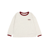 MELANGE T-SHIRT - POMEGRANATE