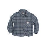 TARTAN SHIRT NAVY