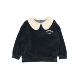 VELVET SWEATSHIRT WHALE