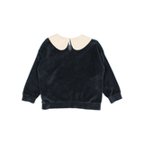 VELVET SWEATSHIRT WHALE