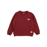 TENNIS SWEATSHIRT POMEGRANATE