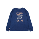 CHIPS  T-SHIRT MARINE
