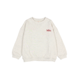 FLEECE SWEATSHIRT ECRU MELANGE