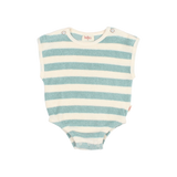 BB TERRY STRIPES ROMPER