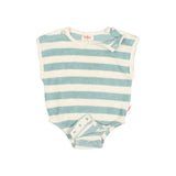 BB TERRY STRIPES ROMPER