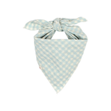 GINGHAM BANDANA - AQUA
