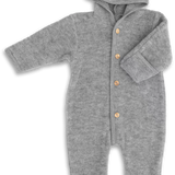 Hooded Overall - Grey Melange