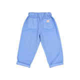 DRILL PANTS - Ocean Blue
