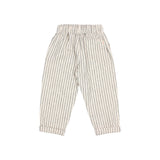 LINEN STRIPES PANTS