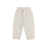 LINEN STRIPES PANTS