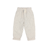 LINEN STRIPES PANTS