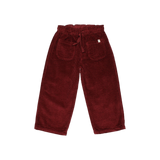 Corduroy Burgundy Pants Buho Barcelona Kids Winter - Corduroy Girly Pants
