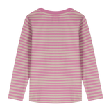 Gray Label | L/S Tee GOTS - Bubblegum - Cream