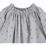 HEART JACQUARD BLOUSE