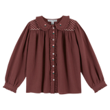 SMOCKED BLOUSE