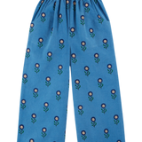 PRINTED CORDUROY TROUSERS