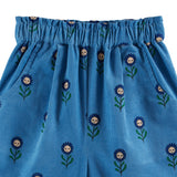 PRINTED CORDUROY TROUSERS