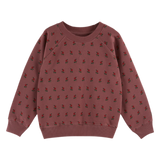 ALL OVER PRINTED SWEATSHIRT