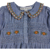 SMOCKED BABY ROMPER