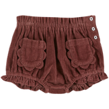 FLOWERS POCKETS CORDUROY BLOOMER