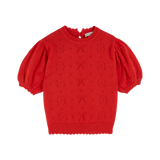 Hemstitched Pullover