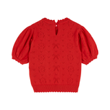 Hemstitched Pullover
