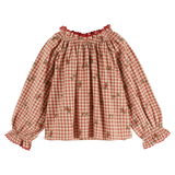 LOOSE EMBROIDERED BLOUSE