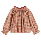 LOOSE EMBROIDERED BLOUSE