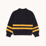 RAGLAN MOCKNECK CARDIGAN