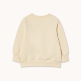 BEANIE GRAPHIC SWEATSHIRT *light cream*