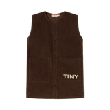 POCKETS DRESS dark brown