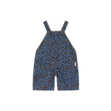 ANIMAL PRINT BABY DUNGAREE dark blue
