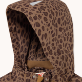 ANIMAL PRINT SNOW JACKET Base *mocha*