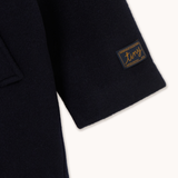 WOOL COAT Base *ink blue*