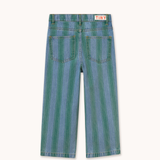 RETRO STRIPES STRAIGHT DENIM PANT Base *denim medium