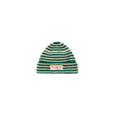 STRIPES BEANIE Base *dark green*
