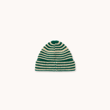 STRIPES BEANIE Base *dark green*