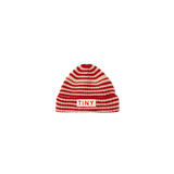 STRIPES BEANIE Base *dark red*