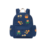 Tiny Apples Denim Backpack