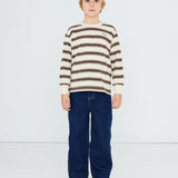 Retro Stripes Sleeve Tee