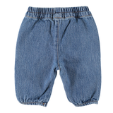 Piupiuchick | baby trousers,  washed navy denim