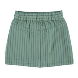 Piupiuchick | short skirt,  green w/ black stripes
