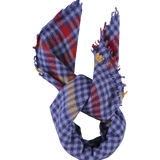 Piupiuchick | Scarf, Blue checkered