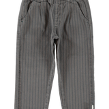 Piupiuchick | trousers, grey w/ black stripes
