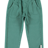 Piupiuchick | trousers, green w/ black stripes
