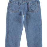 Piupiuchick | unisex trousers, washed navy denim